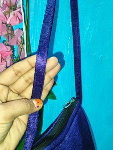 Blue Sling Bag