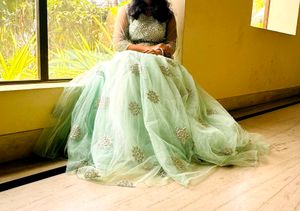 Elegant Embellished Ethnic Gown