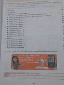 OSWAAL CLASS 10 Math Standard Sample Paper
