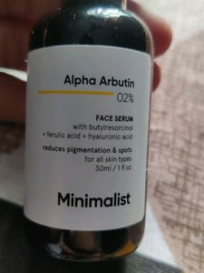 Minimalist Brand New Seal Pack Face Serum