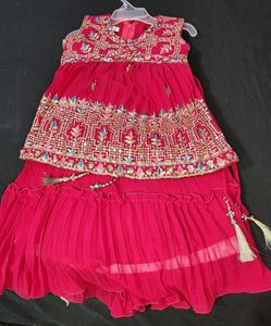 Cute Pink Girls Dress