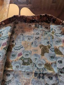 Teddy Bear Print Button-Down Shirt