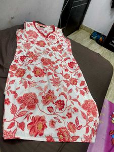 Floral Print Kurta Set