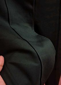 Green Polyester Bottom Wear