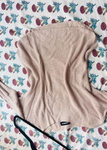 Express Ribbed Knit Top