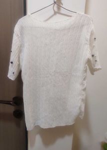 Korean White Top