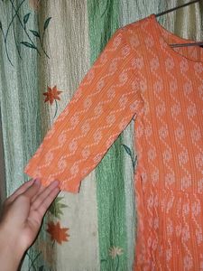 One Piece In Beautiful Orange Coloured