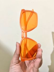 Orange sunset shades