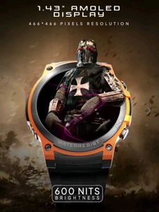 Crusader 1.43&#34; Amoled Display Bluetooth Call ⌚