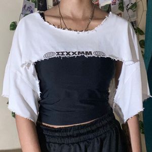 Raw Edge Cropped Bolero