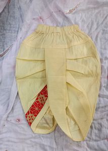 Red Golden Boy Sherwani Dhoti✨
