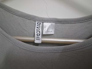 Gray H&M Top