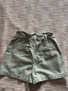 Paperbag Denim Shorts for ZARA