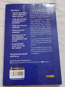 Book: Before You Start Up