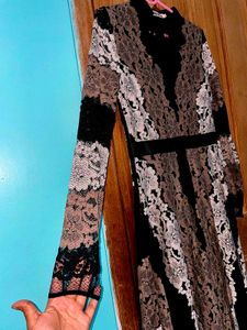 Original Shein Lace Work Maxi Dress