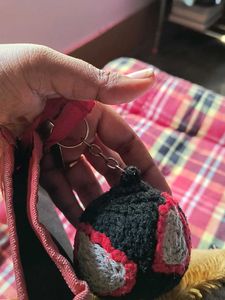 Crocheted Spider-Man Toy