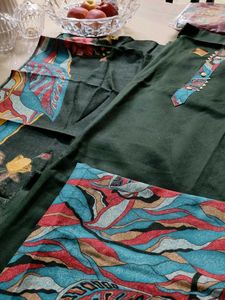 woolen dress material