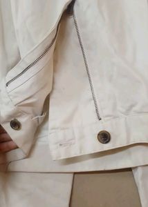 Vintage Beige Two-Piece Set