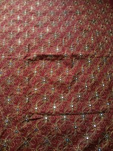 Floral Embroidered Fabric
