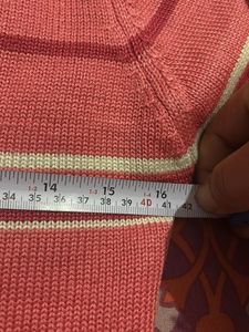 Pink Striped Montrex Vest