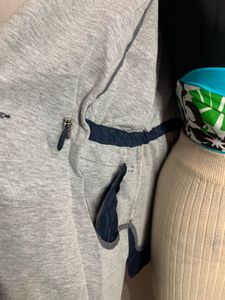 Navy Blue Padded Coat