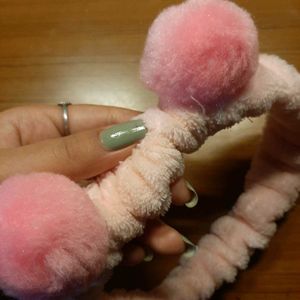 Cute Fluffy Skincare Headband