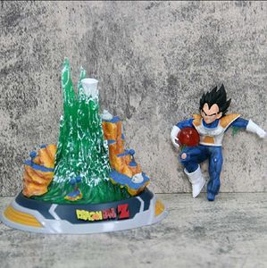 Vegeta Action Figure Statue With Light