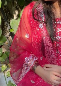 Beautiful Embroidered Readymade Suit