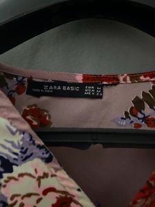 Puff Sleeve Floral Crop Top