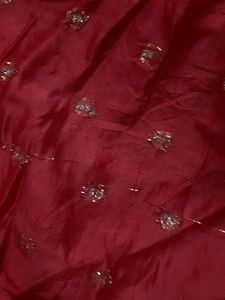 Silk Dupatta With Zari Weaving