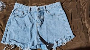 Denim Mini Skirt