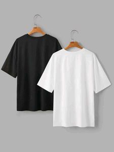 t shirt combo of black n white color