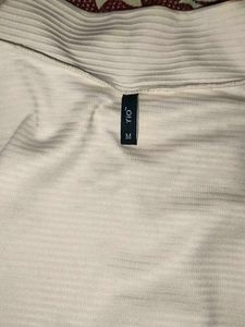 Ribbed Mock Neck Top