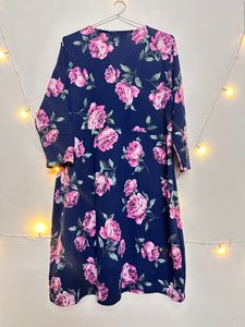 109 F Flower Print Dress