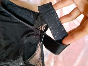 Elegant Black Lace Bra