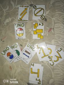 UNO. FLAG CARDS.