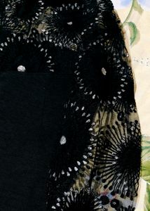 Black Knitted Top For Summer