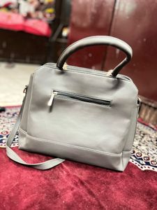 Stylish Grey Handbag