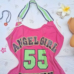 Y2k Fitted Hatler Top