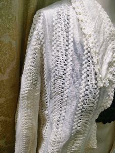 lace bralette with cardigan