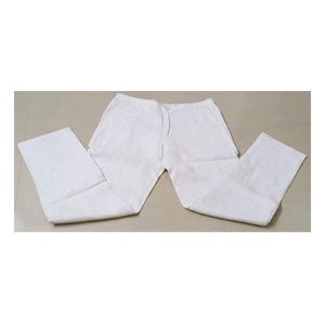 White Casual Pants