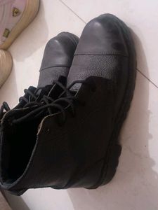 Black Leather Boots