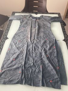 Grey Large Kurti For Women