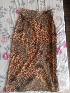 Boho Paisley Printed Maxi Skirt
