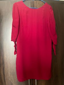 Mango Fuschia Shift Dress