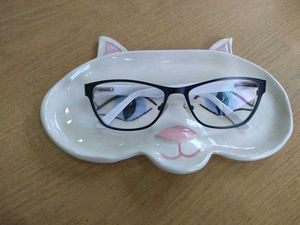Handmade Clay Trinket For Glasses