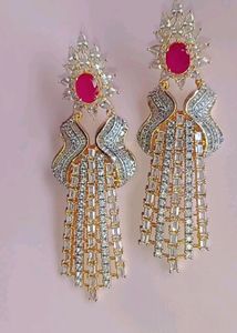 Diamond Earings Long