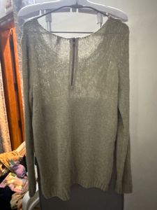 Beige Knit Sweater
