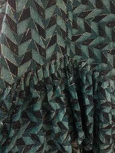 Peacock Blue Dress