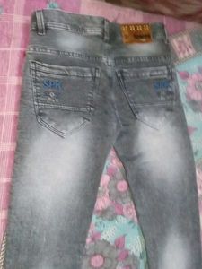 SPK Gray Denim Jeans